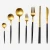 Import 4pcs/set Gold Spoon and Fork Cutlery Set 304 Stainless Steel Knife Fork Spoon Dinner Dinnerware Set from China
