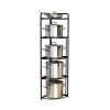 5 layer metal wire corner shelving unit multi-layer kitchen storage shelf rack
