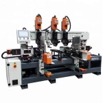 5 spindles CNC wood door timber carpenter auger boring machine
