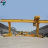 5 ton mobile workshop outdoor used single girder semi gantry crane cantilever gantry cranes for sale