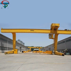 5 ton mobile workshop outdoor used single girder semi gantry crane cantilever gantry cranes for sale