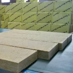 50mm Heat insulation fiber glass wool with aluminium foil