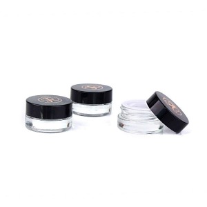 5g Cosmetic Cream Jar Glass Eye Cream Jar with Lid