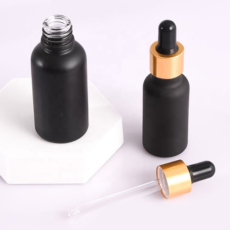 5ml,10ml,15ml,20ml,30ml,50ml,Frosted Glass Eye Dropper Bottles Essential Oil Bottle Customize Cosmetic Perfume Bottle
