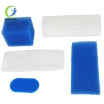 5pcs for Thomas Twin / Genius Kit Hepa Filter for Thomas 787203 Vacuum Cleaner Parts Twin Aquafilter Genius Aquafilter Filters
