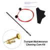5PCS Trumpet Cleaning Brush Kit Mouthpiece Durable Flexible Brush Set  5PCS Trumpet Cleaning Brush Kit Mouthpiece Durable