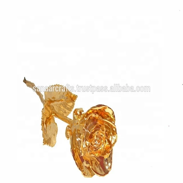 6 inches Gold Rose Bud for Your be Loved