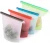 Import 6-Pack Silicone Stretch Lids + 1 Silicone Food Storage Bag Reusable Food Containers Bag and Silicone Food Covers from China