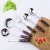 Import 6  Pcs hollow handle Stainless Steel serving spoon skimmer soup ladle turner Kitchen tool  Utensil set from China