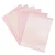 Import 6 pcs/set light pink series daisy fine faux leather fabric sheets litchi mirror leather for hair bows and earrings making from China