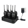 6Pack Retevis H777 Walkie Talkie 5W CTCSS/DCS UHF400-470MHz 16CH FM Two Way Radio with six way Rapid Charger