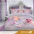 Import 6pcs nice printed comforter 100%polyester bedrooms set from China