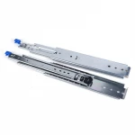 76mm 3 Folds Heavy Duty Telescopic Drawer Slide full extension ball bearing drawer slide
