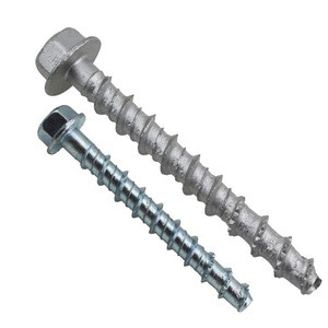 8.8 grade M8 M10 M12 Steel galvanized concrete anchor screws