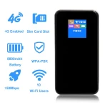 8800mAh Battery  Mobile Power Bank 4G Wireless Router Pocket WIFI Router With SIM Card Slot