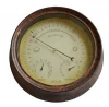 8inch Rustic Style Non Terracotta Outdoor Aneroid Mechanical Garden Barometer clock With Thermometer Hygrometer Weather Station