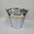 Import 8L round shapge  Galvanized steel pail wood handle metal bucket from China