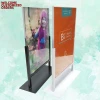 A4 acrylic metal base Car Roof Boxes store display Car Mirrors poster stand Motorcycle Lubrication System sign holder
