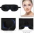 Adjustable sleep eye mask custom Travel Sleep mask sleeping eye mask with logo