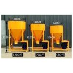 Agricultural seed mixer stainless steel tube seed coating machine mushroom planting raw material mixer