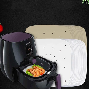 Air Fryer  oil proof waterproof pad parchment baking oil paper, baking resistant, non stick on both sides square