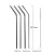 AliExpress Hot Sell Bar Drinking Metal Accessories 304 Reusable Stainless Steel Straws for Smoothie