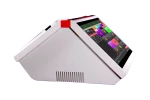 All in one 14.1 inch smart POS  System with built-in 80mm thermal printer and 5 inch customer display