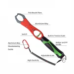 Aluminium Alloy Fish Grip Swiveling Handle Stainless Steel Spring Fishing Tackle Tool