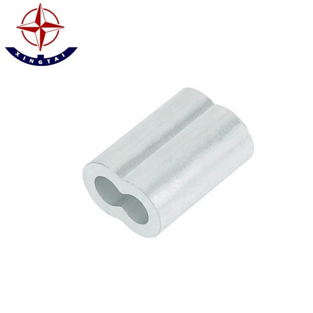 Aluminium Hourglass sleeve/wire rope sleeve