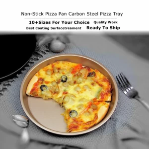 Aluminum Alloy Pizza Microwave Safe Carbon Steel Sheet Dishes & Pans Bakeware Cake Tools Non- Stick Baking Pan