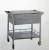Import Aluminum And Steel Hospital Trolley Beauty Equipment Dressing With Straight Handle Hand Writing Board  Hospital Furniture from China