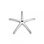 Aluminum five-star hardware five-leg swivel chair accessories office chair chair base