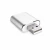 Import Aluminum USB External Stereo Sound Adapter for Windows and Mac, Plug and play from China