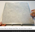 Anti-oil Suction Papers Flame Retardant Non-woven Cooker  Hood Filter Range Hood Filter