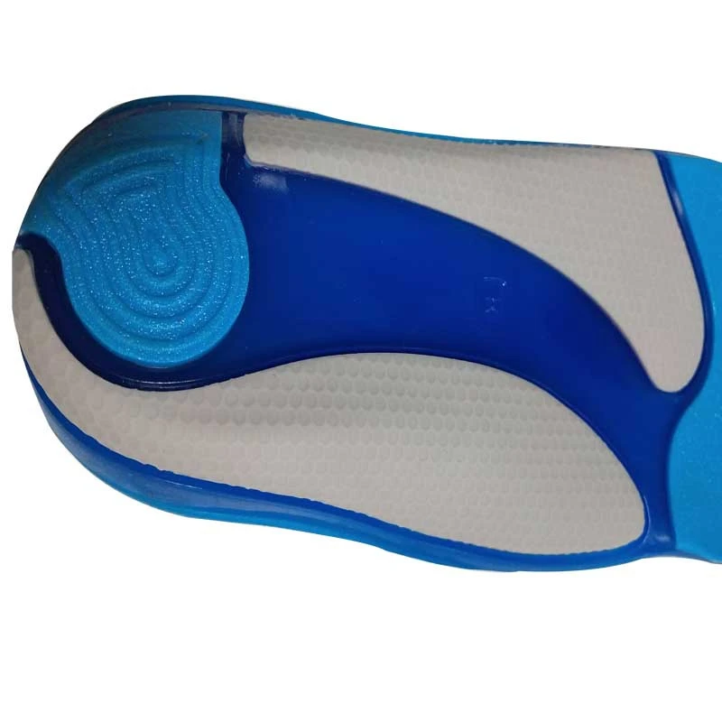 Arch support orthotic insole Soft shock absorption comfort silicone  insole
