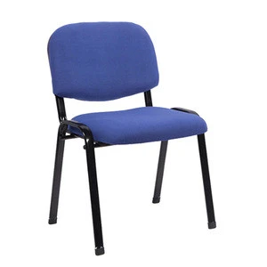 Armless stackable office visitor chair training staff modern conference room guest chairs