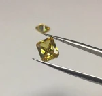 Artificial CZ Stone baguette machine cut Cubic Zirconia Loose Gemstone