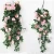Import Artificial wall hanging flower hanging basket flower decorative roses flowers vine from China