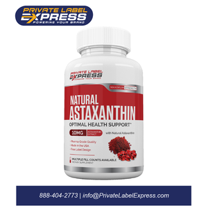 Astaxanthin 10 mg in 60 softgel capsules