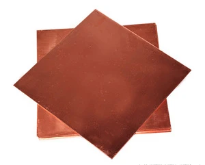 ASTM C10100 C11000 4mm thick pure Copper Sheet / Plate price per kg