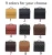 Import Auto car trunk organizer leather storage box from China
