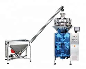 automatic back side sealing pillow back packaging machine for sugar, candy, seeds, nuts and powder