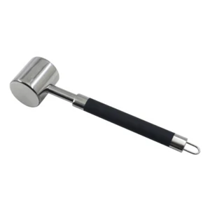 Awesome Quality Stainless Steel Meat Tenderizer Meat Mallet with TPR Handle