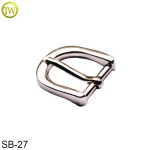 Bag parts custom blank purse metal buckle decorative shoes pin buckle