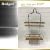 Import Bamboo aluminum Two Tier Shower Caddy Rack Organizer with Shelves from China