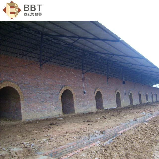 BBT provide clay bricks firing hoffman kiln technical design and build