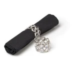 beaded Napkin Ring, crystal Decorative Napkin Ring