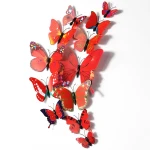 Beautiful 3D Butterfly Wall Sticker Decals Removable DIY Home Decorations Art Decor Wall Stickers