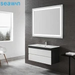 Best price wholesales bath aluminium copper free led cosmetic makeup mirror with led light