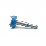 Best quality blue paint round shank TCT tooth forstner drill bit wood drill bit for hard wood 35mm
